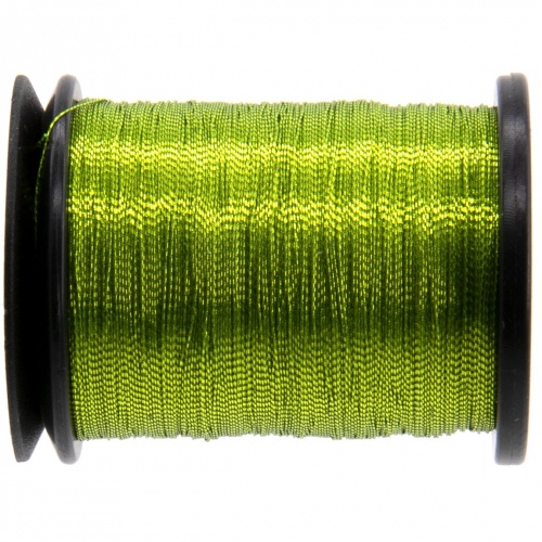 Semperfli Micro Metal Hybrid Thread, Tinsel & Wire Fluorescent Chartreuse Fly Tying Materials (Product Length 82 Yds / 75m)